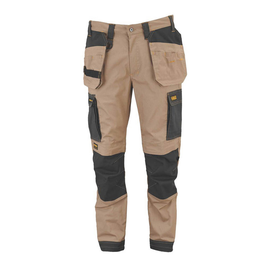DeWalt Barstow Work Trousers Stone 30" W 31" L - Image 1