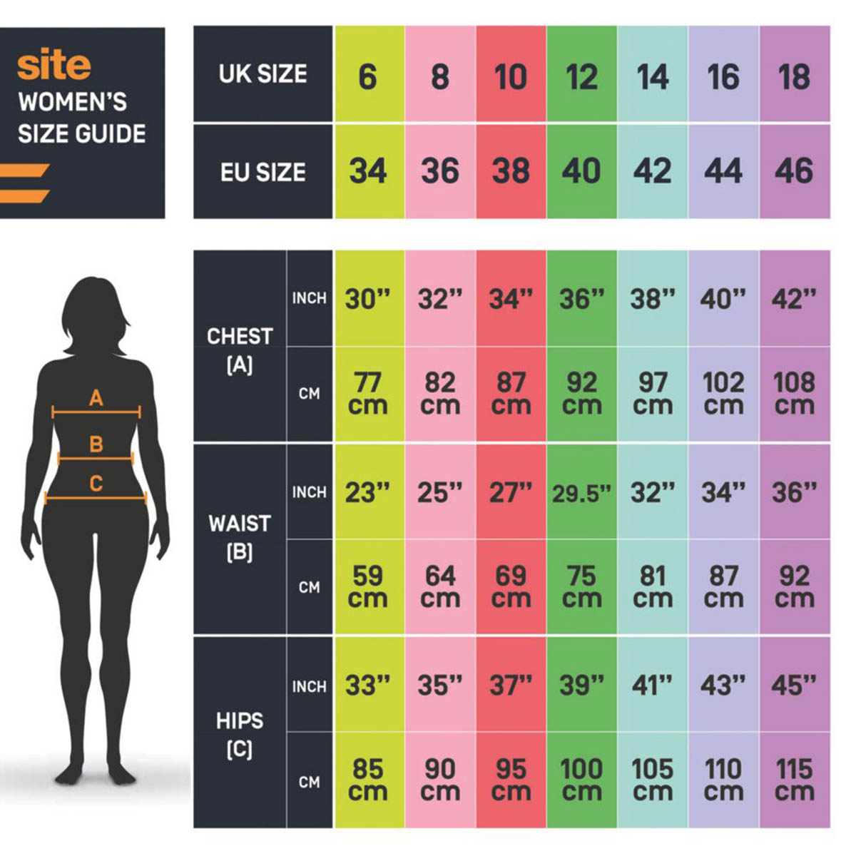 Site Womens Work Shorts Kilani Stretch Black Grey Multi Pockets Size 18 - Image 2