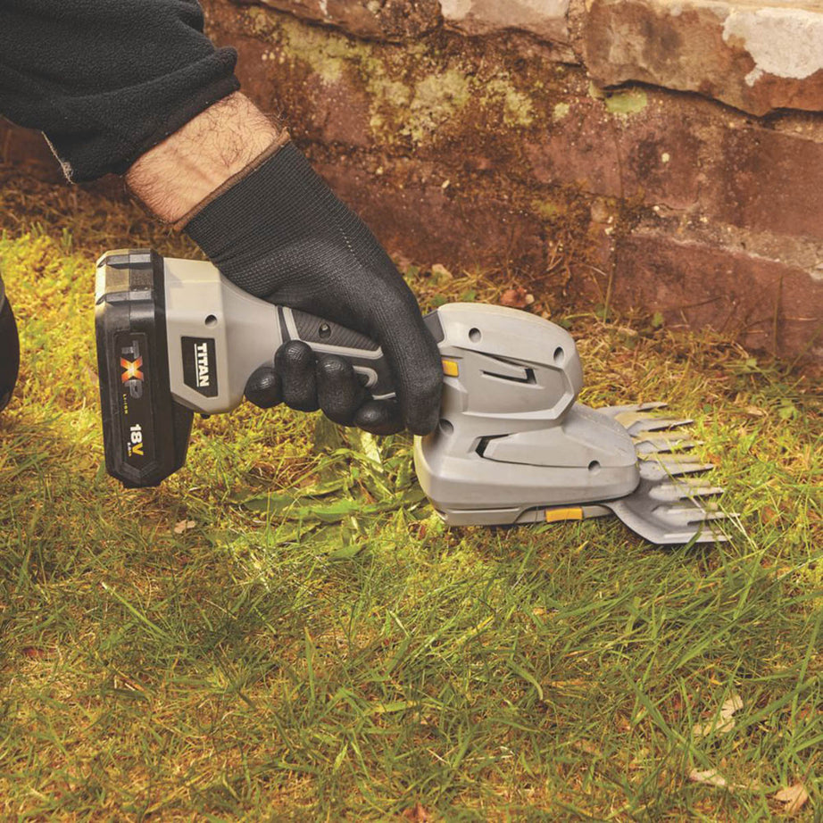 Titan Grass Trimmer Hedge Shear Mini Cordless 18V Li-Ion TXP - Body Only - Image 3