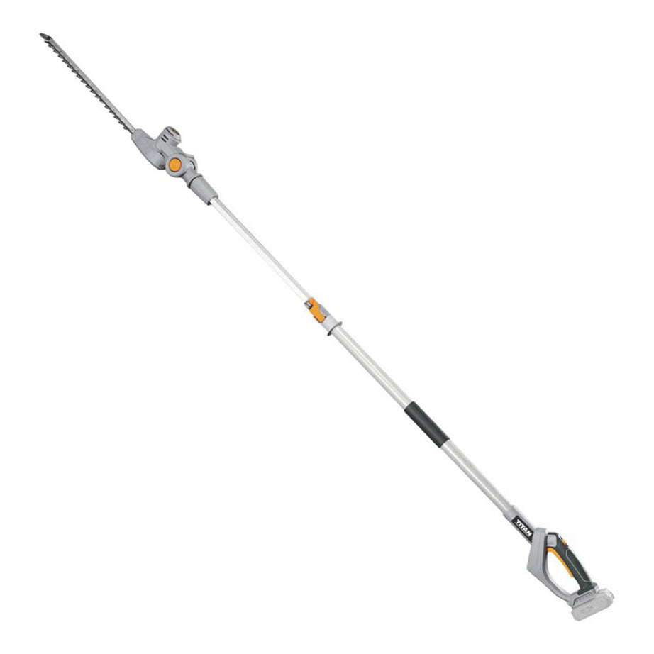 Titan Pole Hedge Trimmer Cordless 45cm 18V Li-Ion TXP Telescopic - Body Only - Image 1