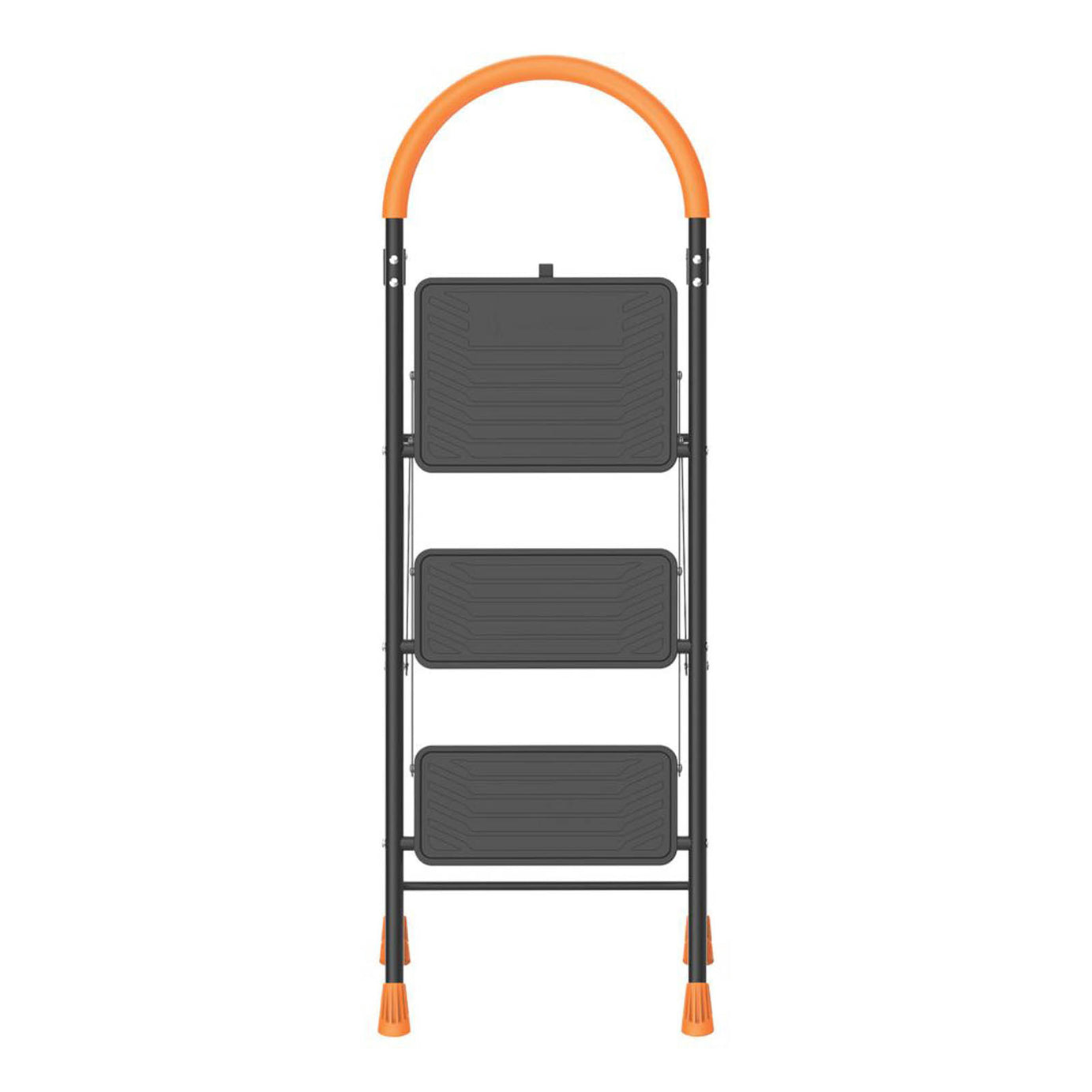 Magnusson Steel 3 Step 700mm Folding Step Stool With Platform - Image 2