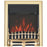 Focal Point Electric Fire Fully Inset Or Semi-Recessed Bleinhem Brass Remote - Image 1