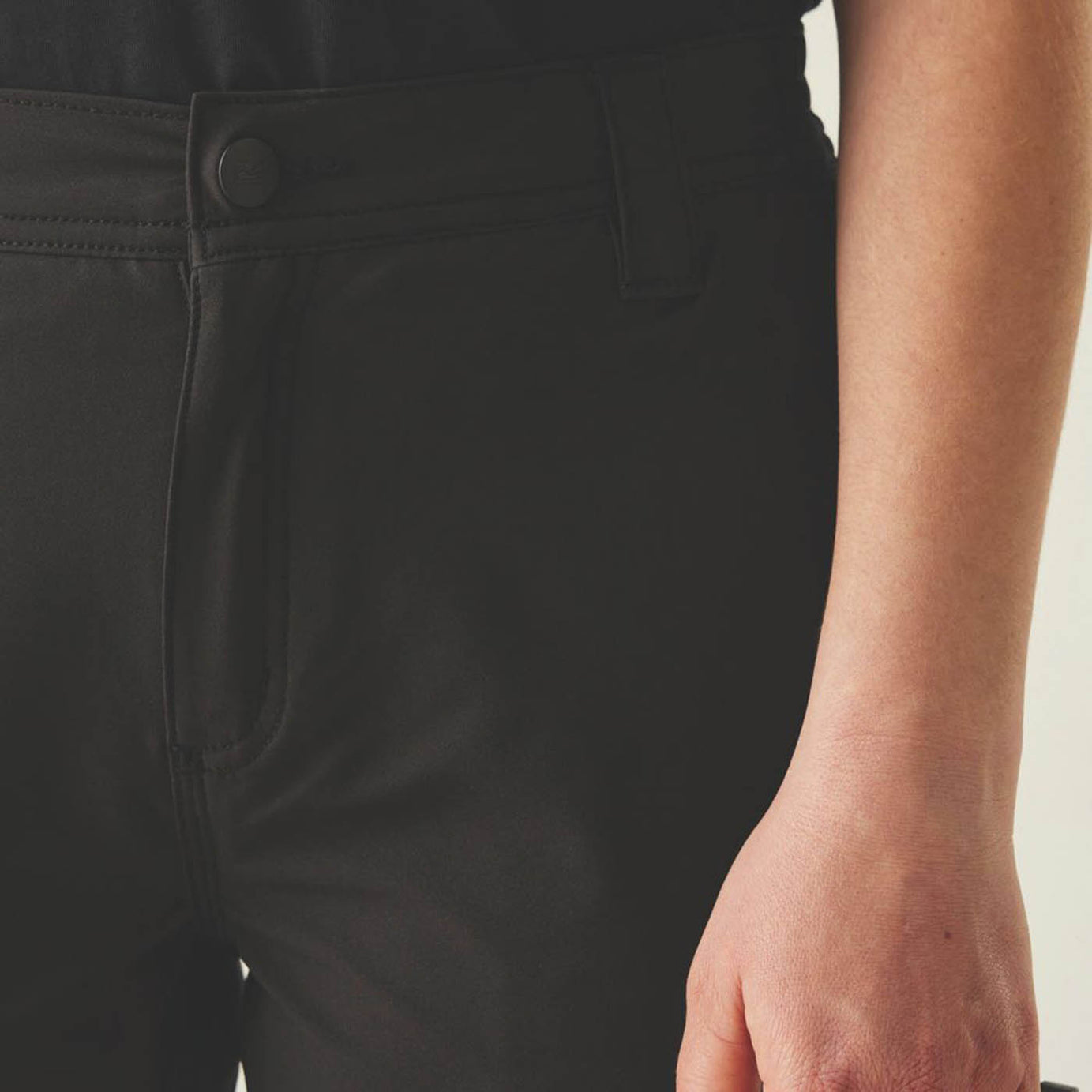 Regatta Work Trousers Womens Regular Fit Black Multi Pockets Size 10 31in L - Image 5