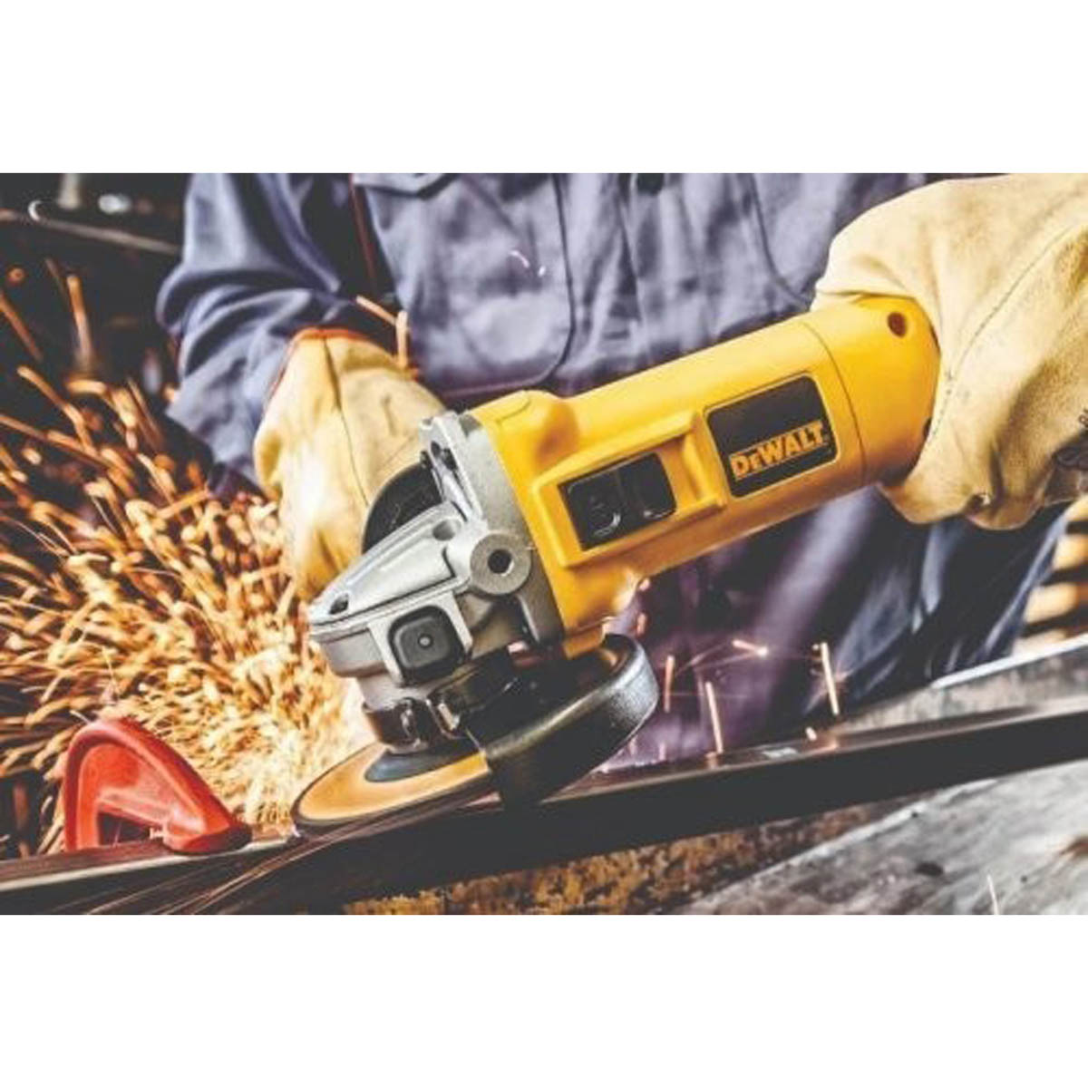 DEWALT Angle Grinder DWE490 Corded 230mm Compact Powerful Side Handle 2000W 240V - Image 3