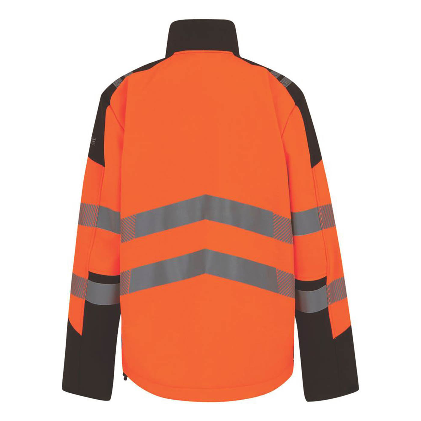 Regatta Hi-Vis Jacket Mens Black Orange Reflective Breathable 3XL 51in Chest - Image 2