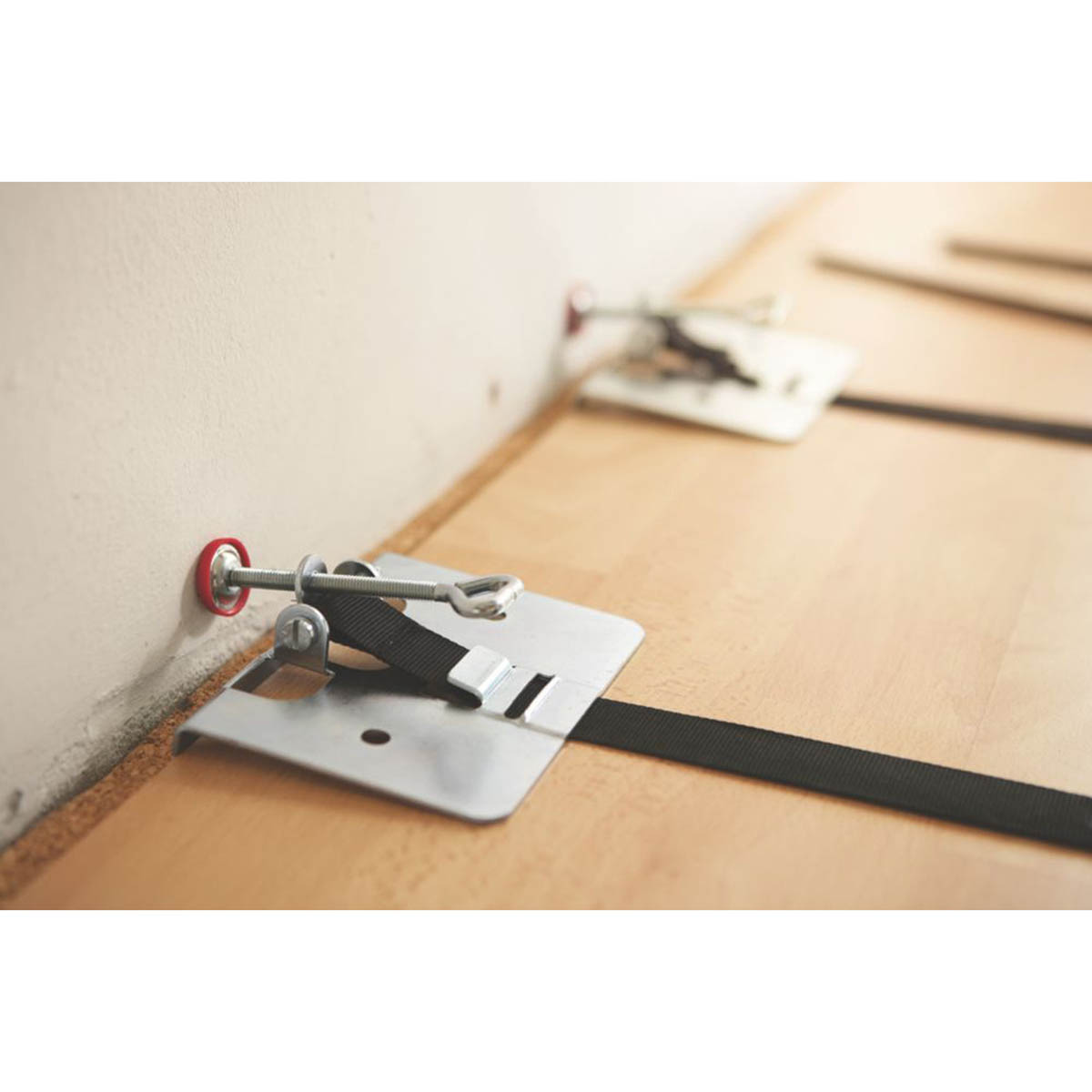 Bessey Flooring Tension Straps Laminate Parquet Floors Durable Nylon 4.2m - Image 4