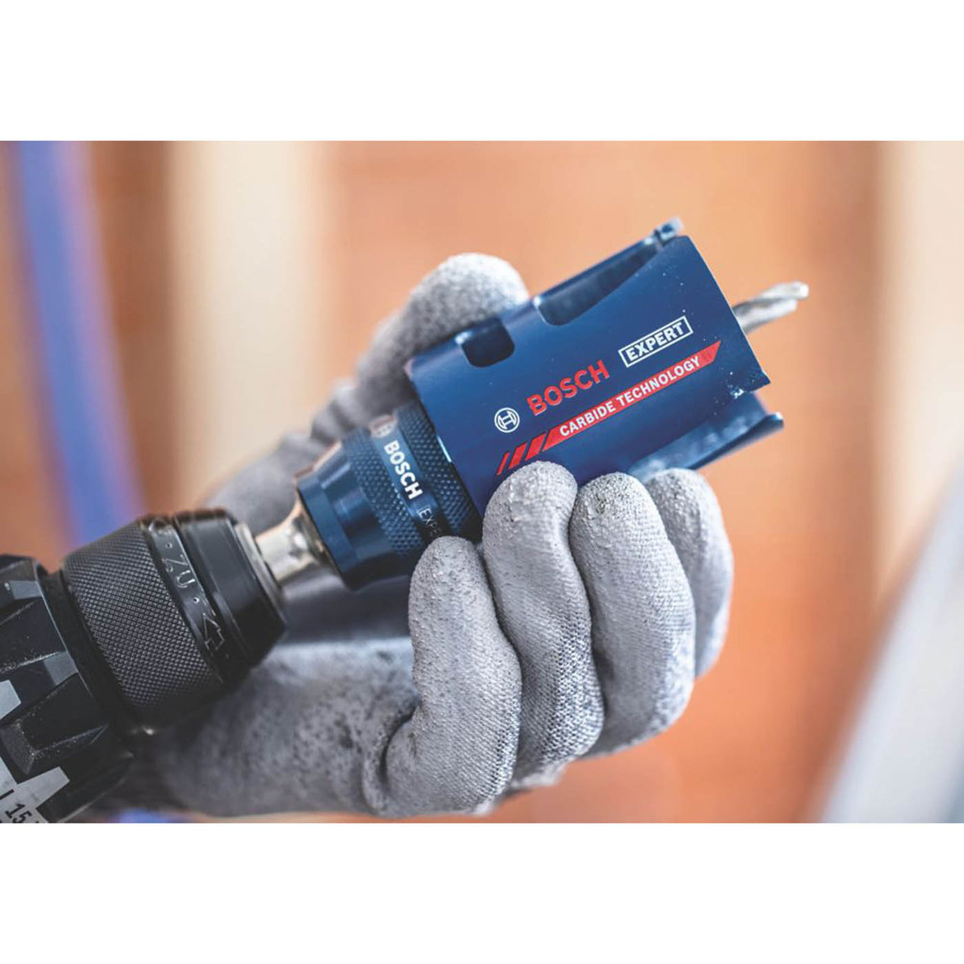 Bosch Expert Holesaw Carbide For Softwood Brick Soft Tiles Plastics GFK 67mm - Image 4
