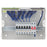 British General Consumer Unit Fuse Box 6 Way Populated Steel 12 Module RCD 230V - Image 2