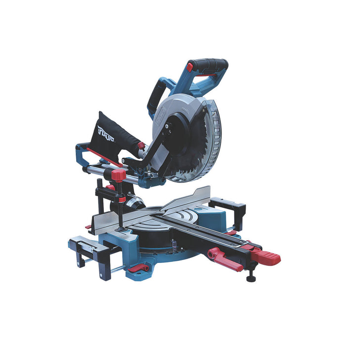 Erbauer Mitre Saw 216mm EMIS216S Double-Bevel Sliding Electric Brushed 220-240V - Image 1