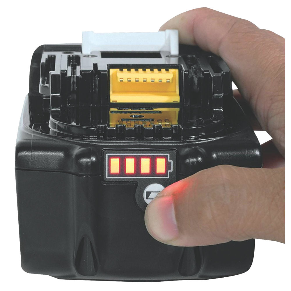 Makita Battery 18V 5.0Ah Li-Ion LXT 632F15-1 LCD Charge Indicator Compact - Image 3