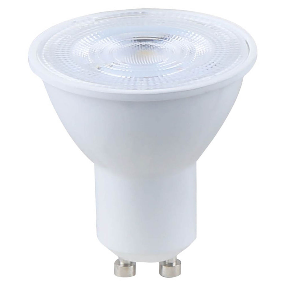 LAP Light Bulb LED Spotlight Plastic White GU10 Cool White 3.6W 50 Pack - Image 3