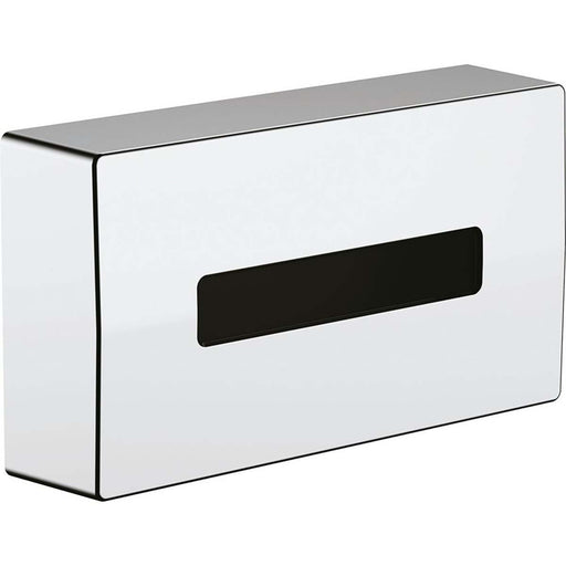 Hansgrohe Tissue Box Dispenser Wall-Mounted Chrome Plated Modern 145 mm x 265 mm - Image 1