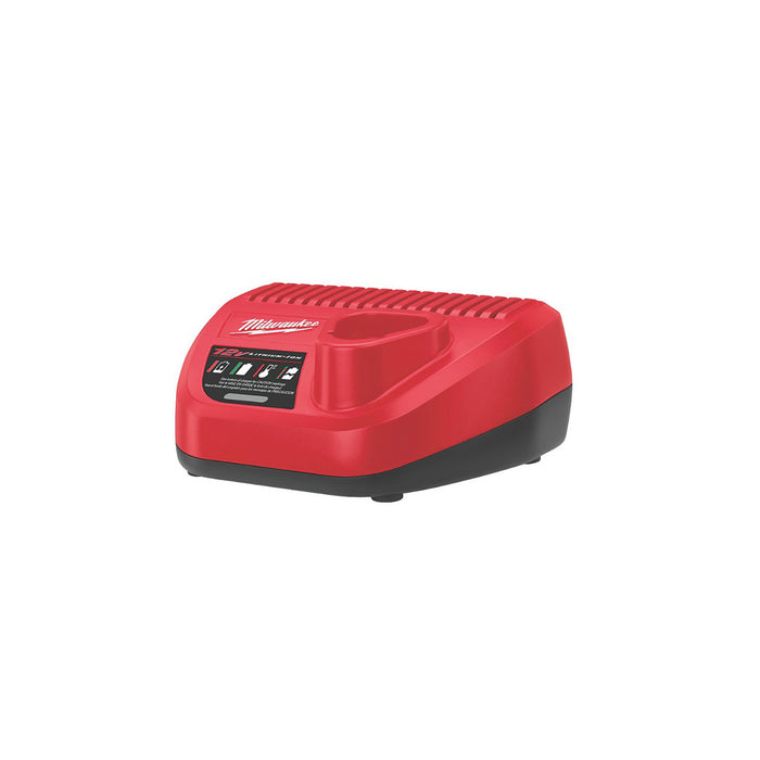 Milwaukee Battery Charger C12C RedLithium-Ion Lightweight Compact 12V 3.0 A - Image 1