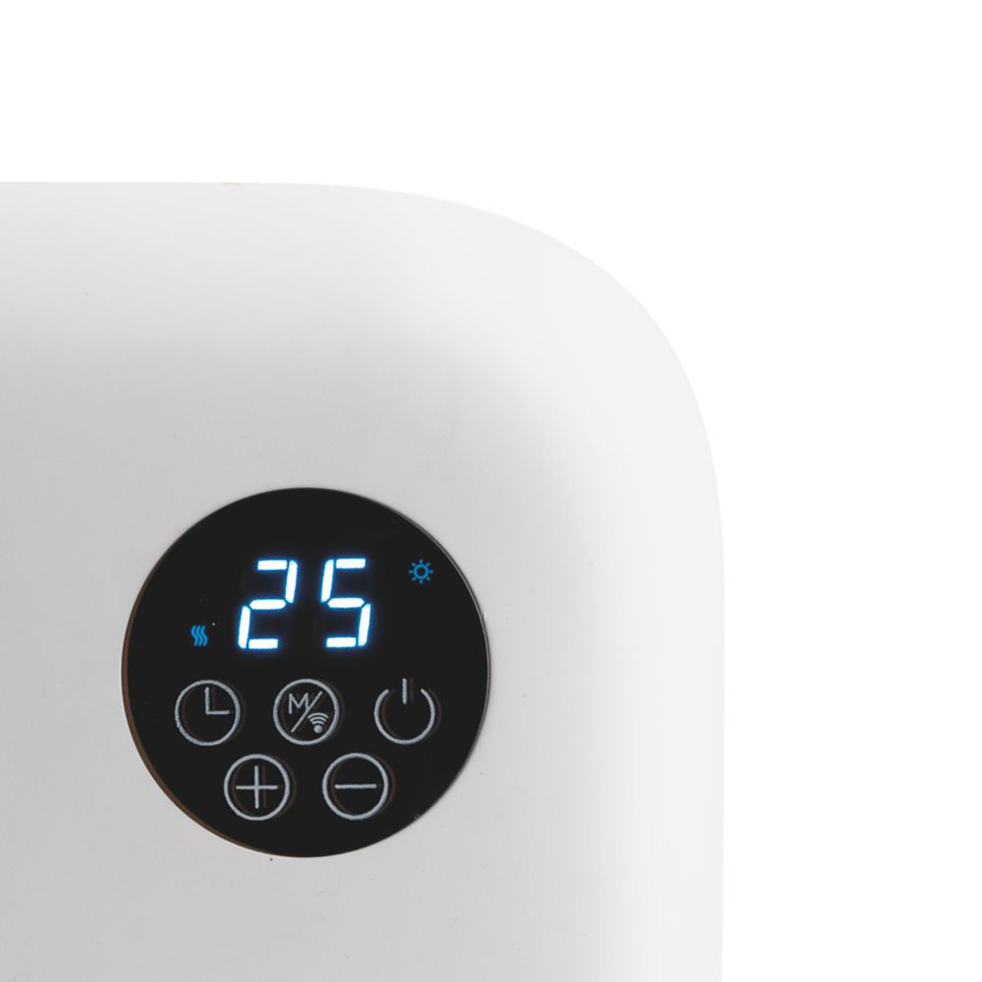 PTC Heater Wall-Mounted White Bathroom Home Office Smart App 2000W 451mm x 196mm - Image 3