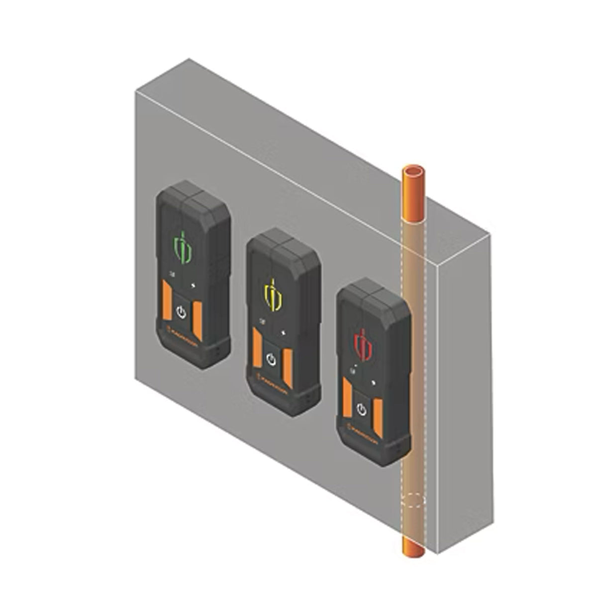 Magnusson Multi Detector Wall Scanner Metal Stud Live Wire LCD - Image 6