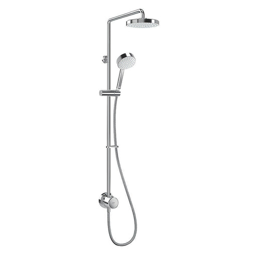 Mira Thermostatic Exposed Mixer Shower Minimal ERD Dual Outlet Rear Fed Chrome - Image 1