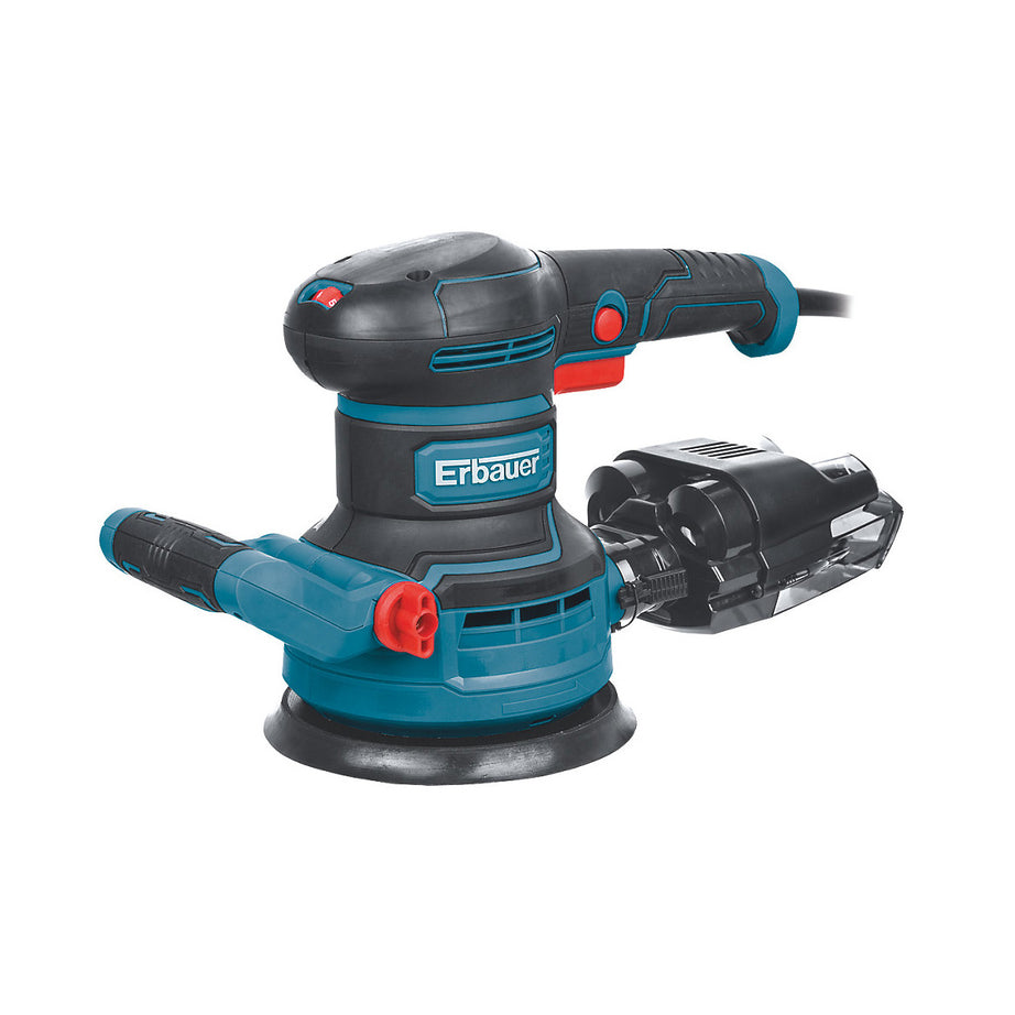 Erbauer Random Orbit Sander Electric ERO450 150mm Variable Speed Compact 450W - Image 1