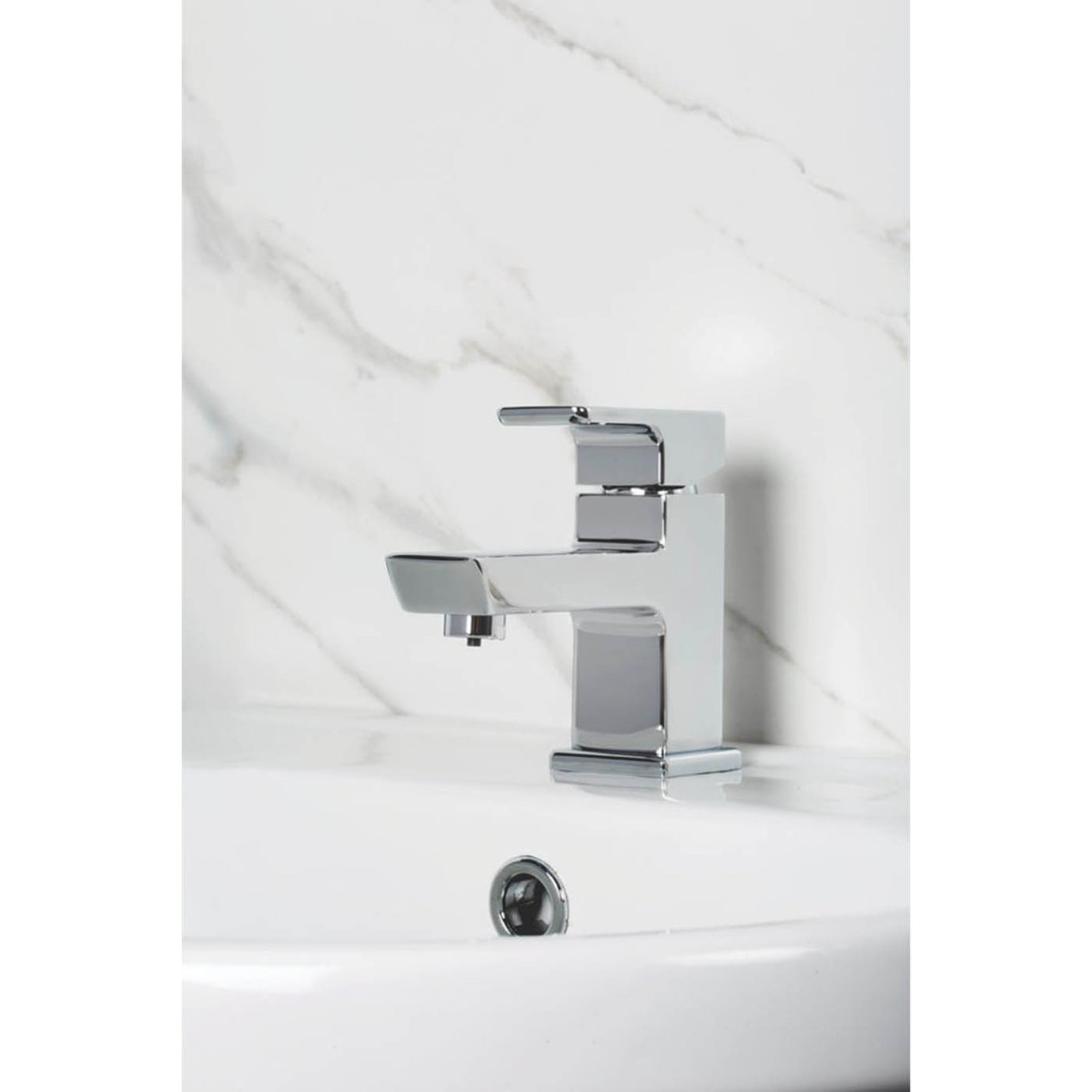 Bristan Bathroom Basin Tap Mono Mixer 112mm Chrome Single Lever Modern Faucet - Image 3