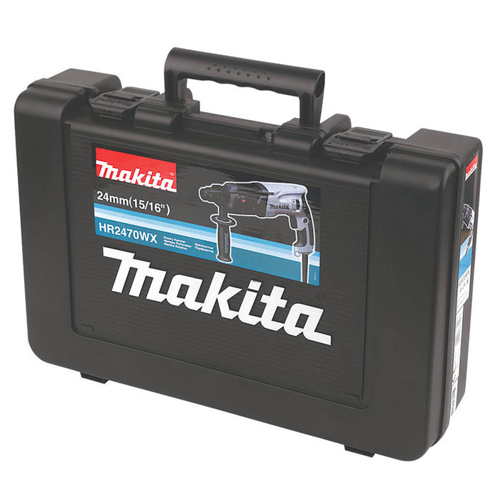 Makita Hammer Drill SDS Plus HR2470WX/2 Corded Electric Powerful 240V - Image 3