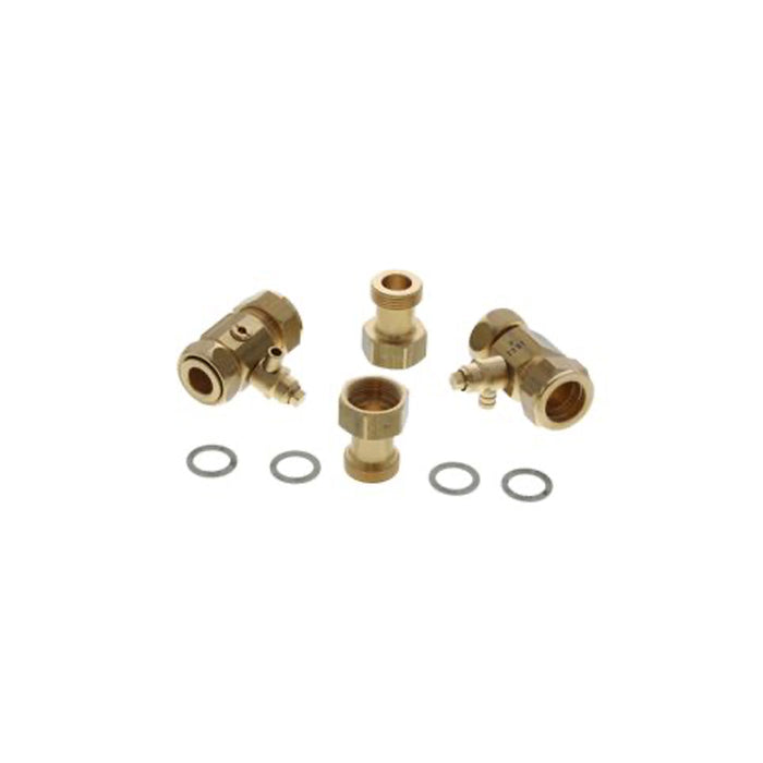 Vaillant Left And Right Service Cock 135752 Valves Connections Boiler Spare Part - Image 1