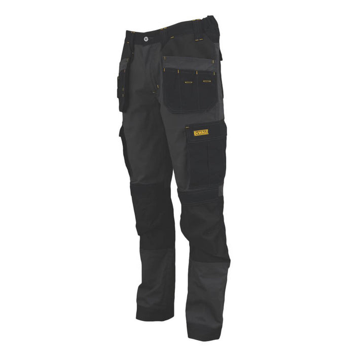 DeWalt Albany Work Trousers Black 32" W 31" L - Image 3