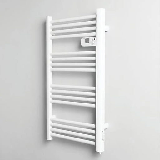 Electric Towel Radiator Heated LCD Display Pre Filled White 98x 55cm 800BTU - Image 1