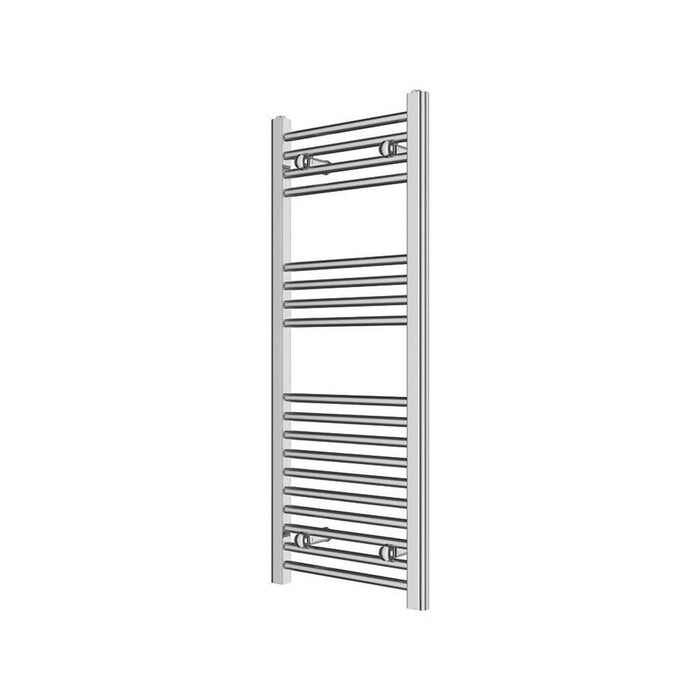 Bathroom Towel Rail Radiator Warmer Chrome Mild Steel Lightweight 1000x400mm - Image 1