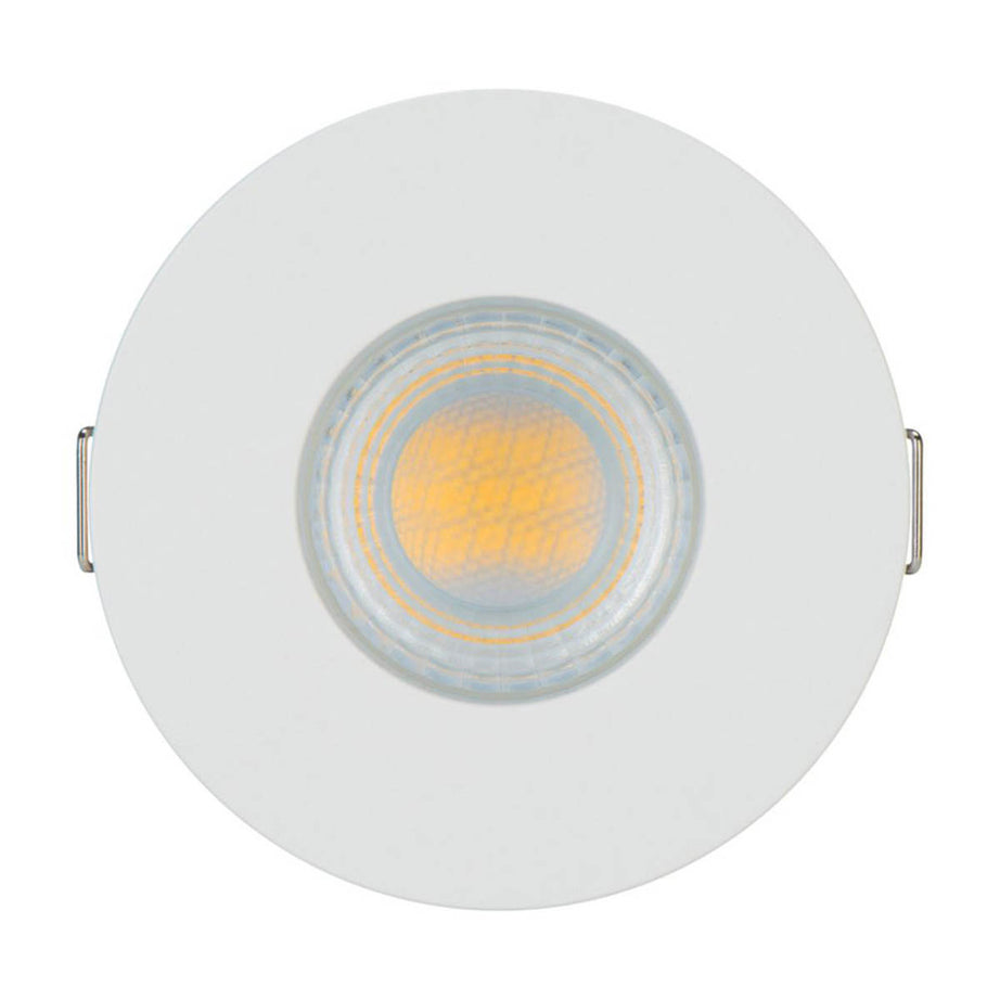 LED Downlights Fixed Dimmable White Bathroom Round IP65 550lm 10 Pack - Image 6