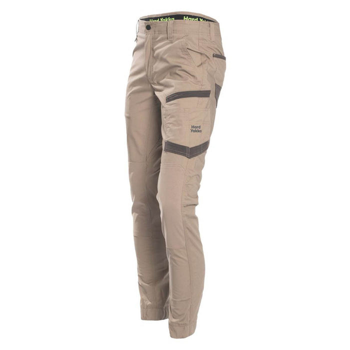 Hard Yakka Work Trousers Raptor Cuff Tan Brown 30" W 32" L - Image 1