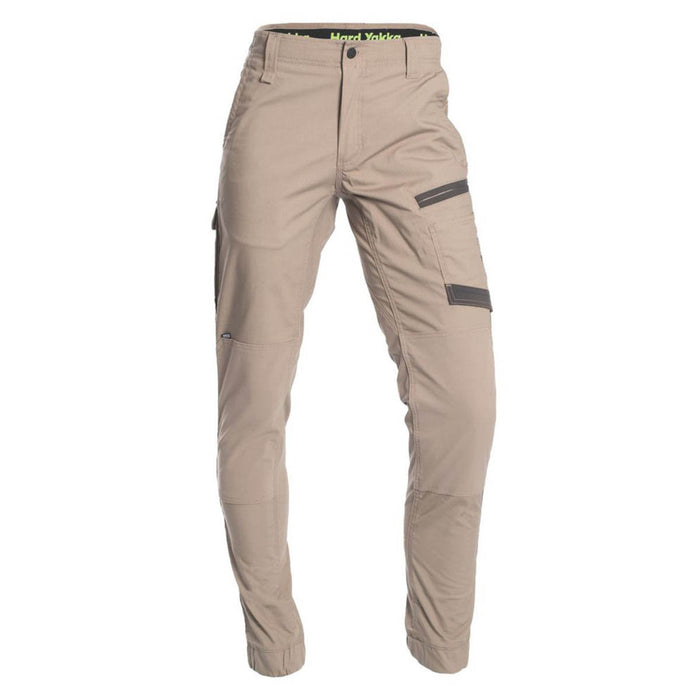 Hard Yakka Work Trousers Raptor Cuff Tan Brown 30" W 32" L - Image 2