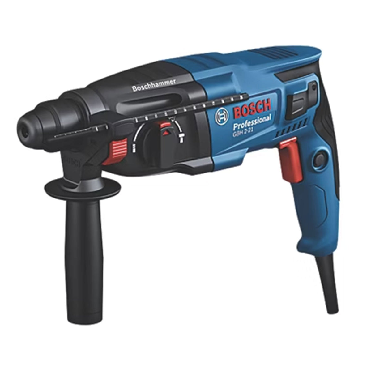 Bosch SDS Hammer Drill GBH 2-21 Electric Variable Speed Heavy Duty Compact 720W - Image 1