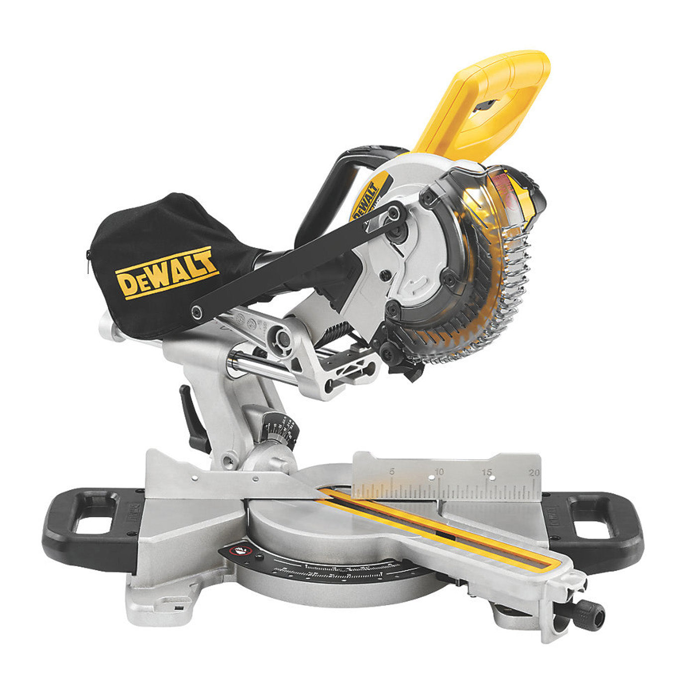 DeWalt Compound Mitre Saw Cordless DCS365N-XJ Single Bevel 184mm 18V Bare Unit - Image 2