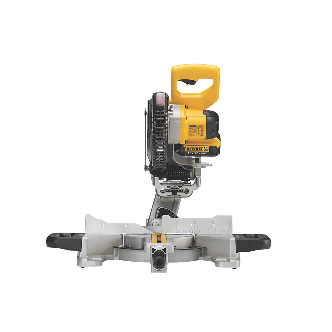 DeWalt Compound Mitre Saw Cordless DCS365N-XJ Single Bevel 184mm 18V Bare Unit - Image 4