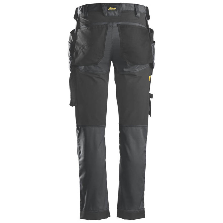 Snickers Work Trousers Mens Slim Fit Grey Stretch Multi Pockets Cargo 35"W 35"L - Image 5