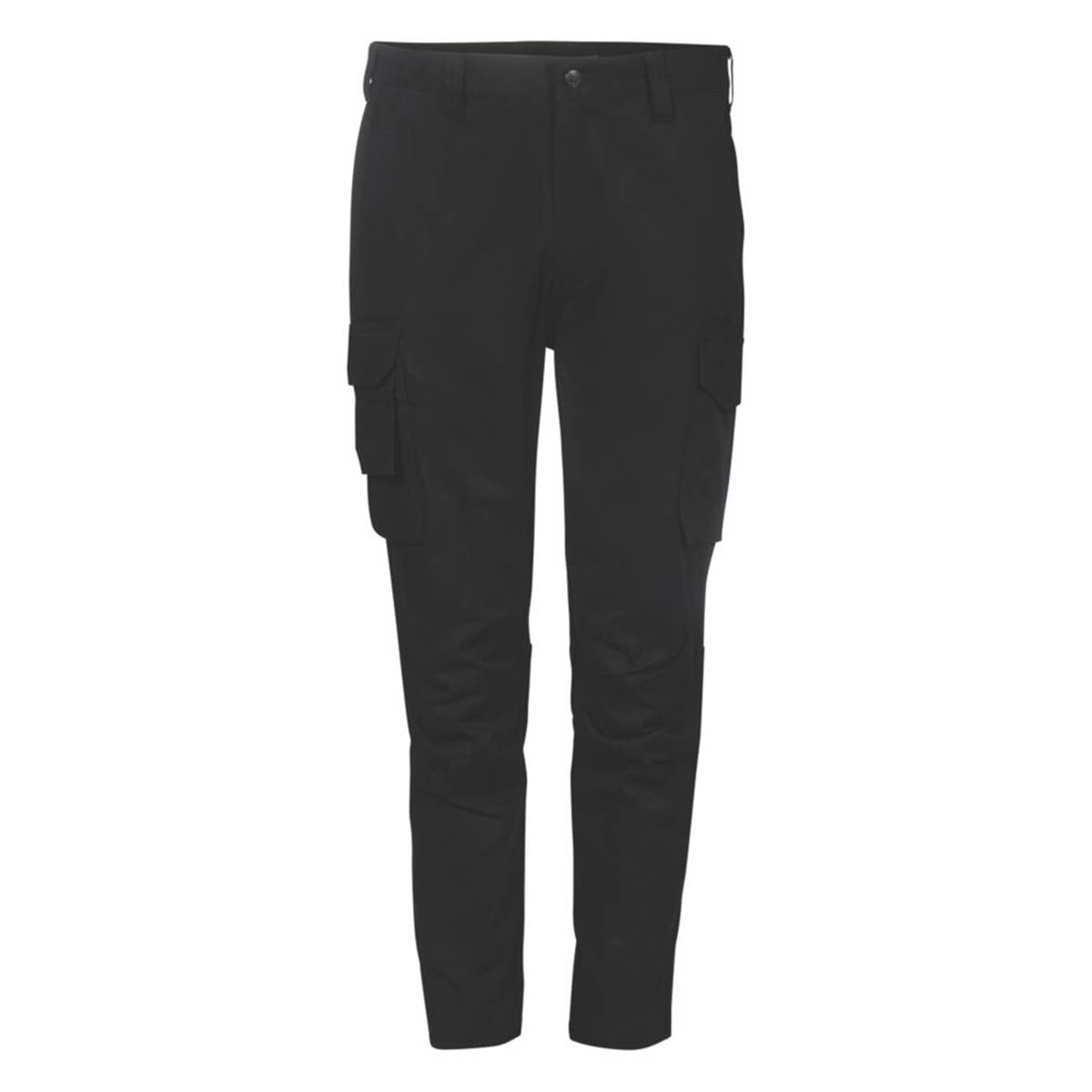 Apache Mens Work Trousers Cargo Black Slim Fit Multi Pockets Zip 36" W 29" L - Image 1