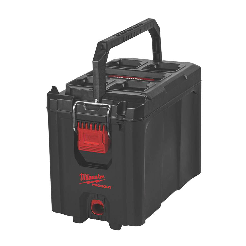 Milwaukee Toolbox Chest Tool Storage Packout Carry Case Black Impact-Resistant - Image 1