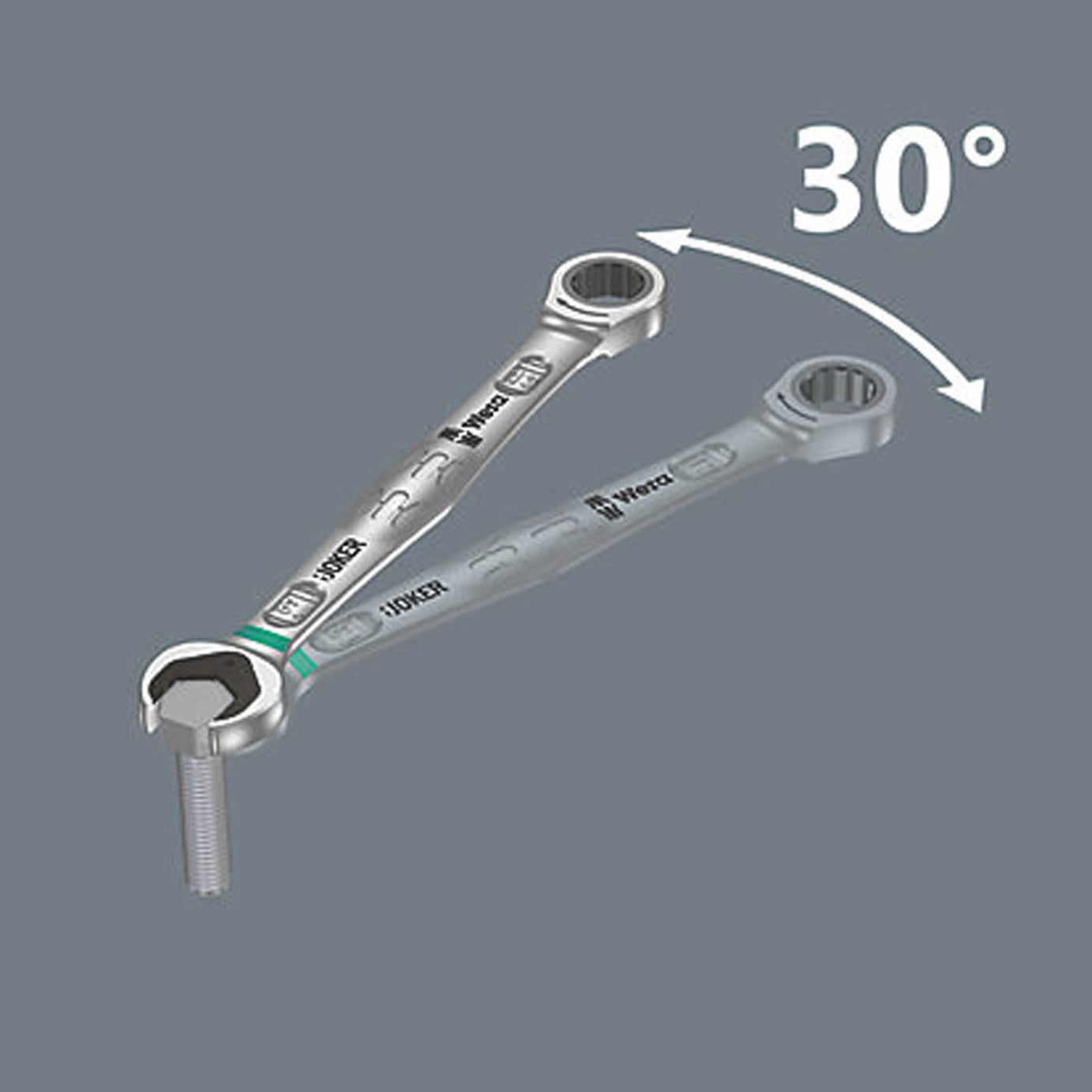 Wera Joker Combination Ratchet Spanner 13mm - Image 6