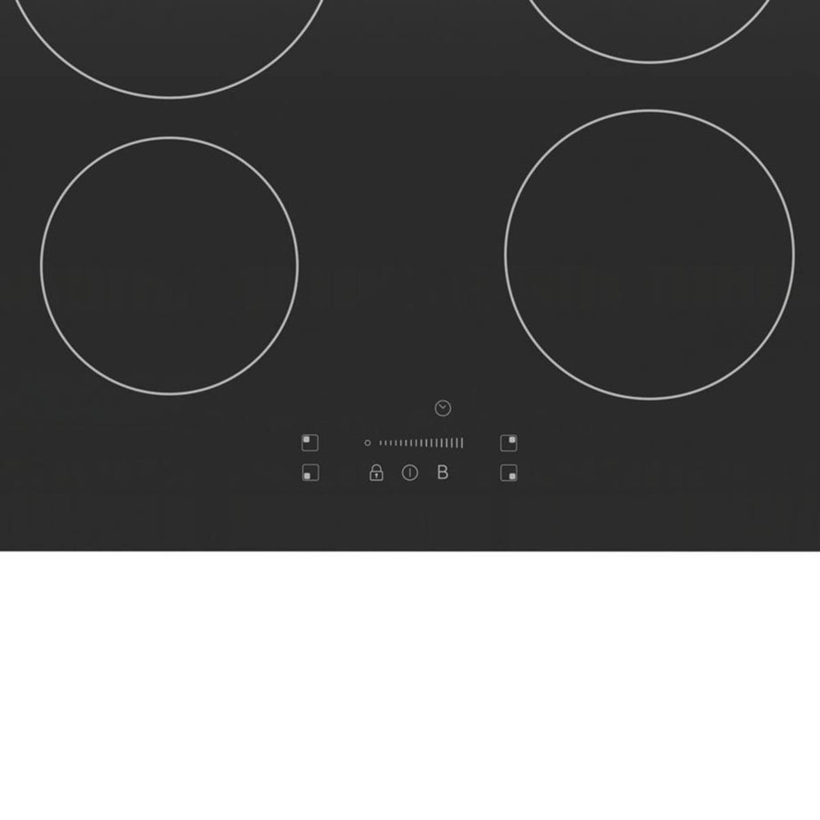 Induction Hob 4 Zone Black Touch Glass Front Control Child Safety Lock 560mm - Image 2