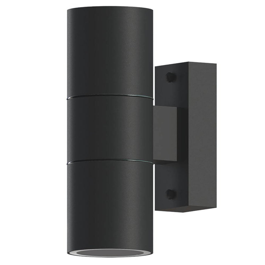 Calex Turin Outdoor Up & Downlight Black - Image 2