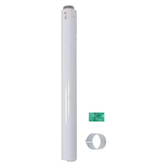 Vaillant Flue Extension White 100 x 970mm Domestic Boiler Accessories Indoor - Image 2