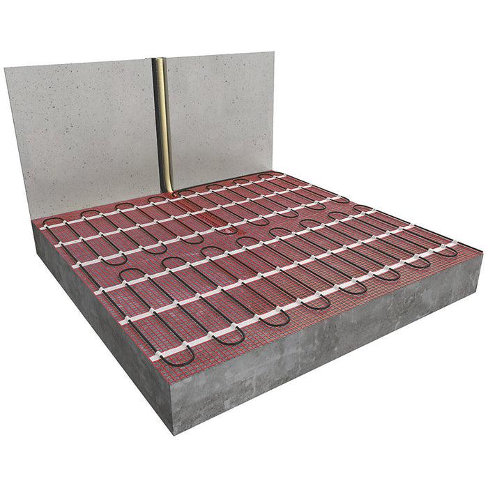Klima Underfloor Heating Mat Single-Sided Connection Self-Adhesive Base 5 m² - Image 3