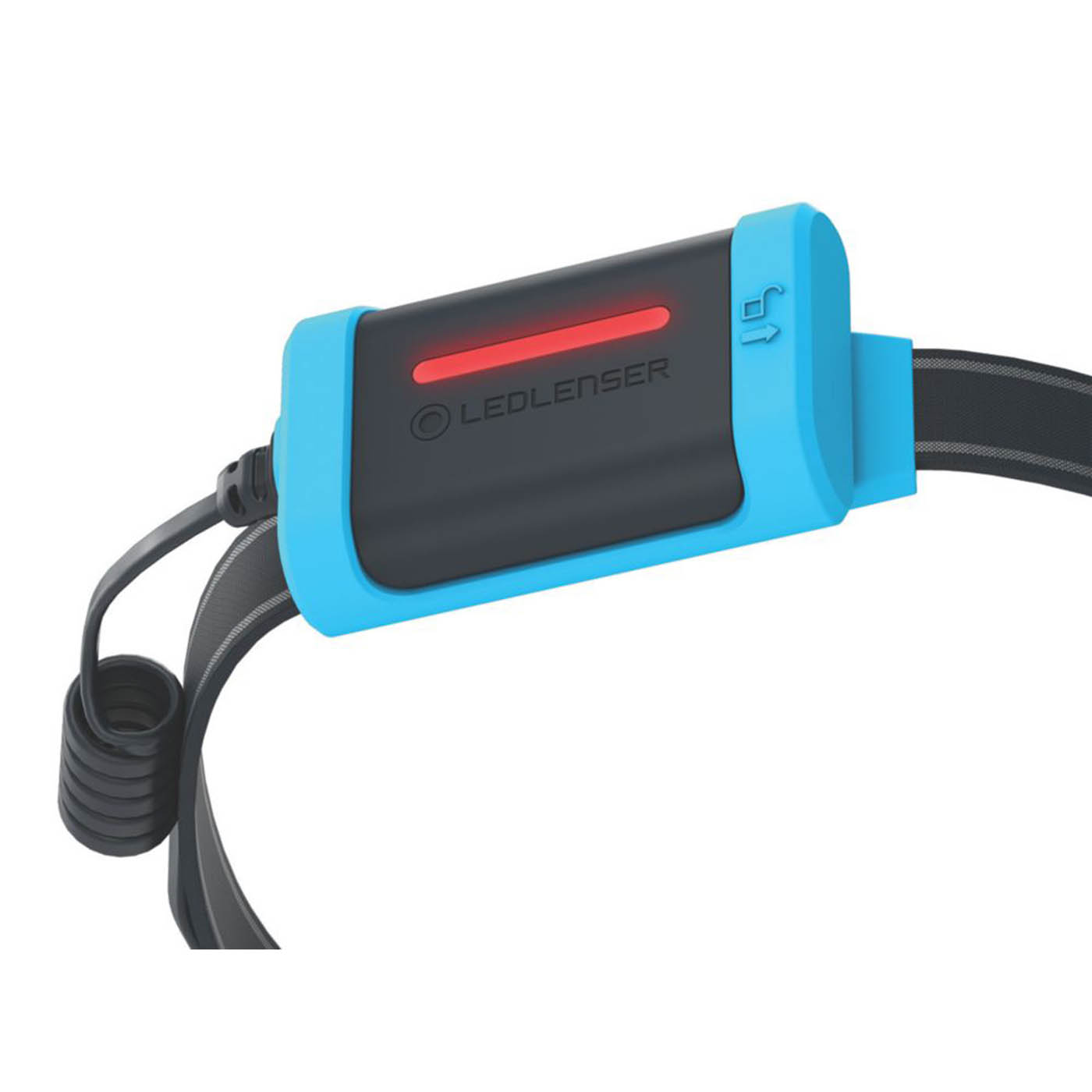 LEDlenser Head Torch LED Rechargeable Blue Water Impact Resistant 400lm - Image 4