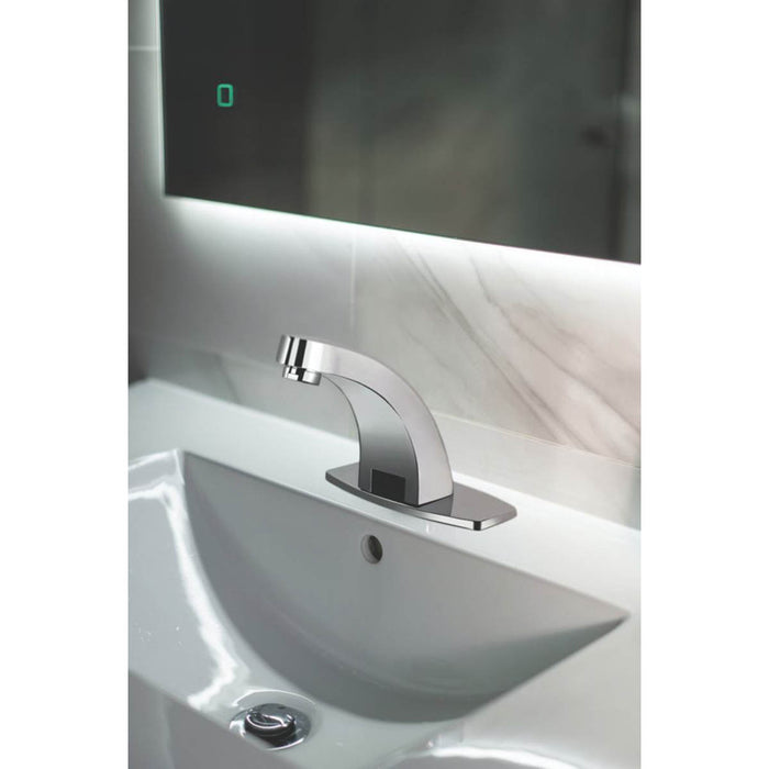 Infratap Avon Touch-Free Fixed Temperature Sensor Tap Polished Chrome - Image 2