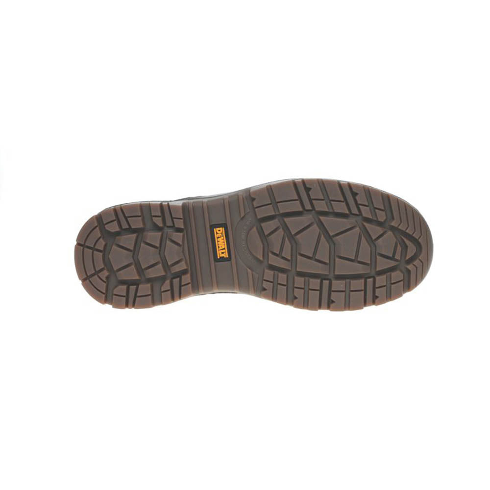 DeWalt Safety Dealer Boots Mens Standard Fit Leather Brown Steel Toe Cap Size 9 - Image 2