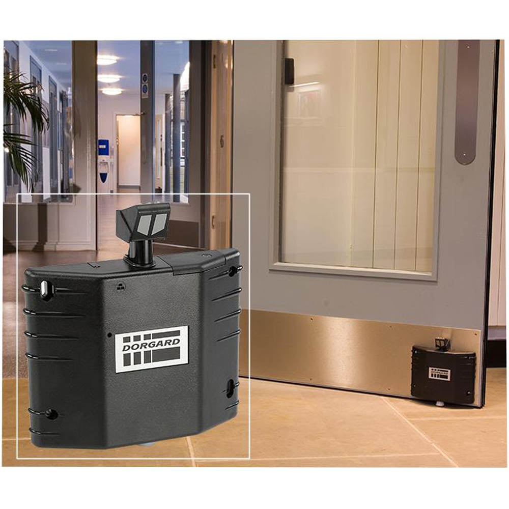Dorgard Fire Door Retainer AR/E-DG2000-B Black Wireles Adjustable Sensitivity - Image 2