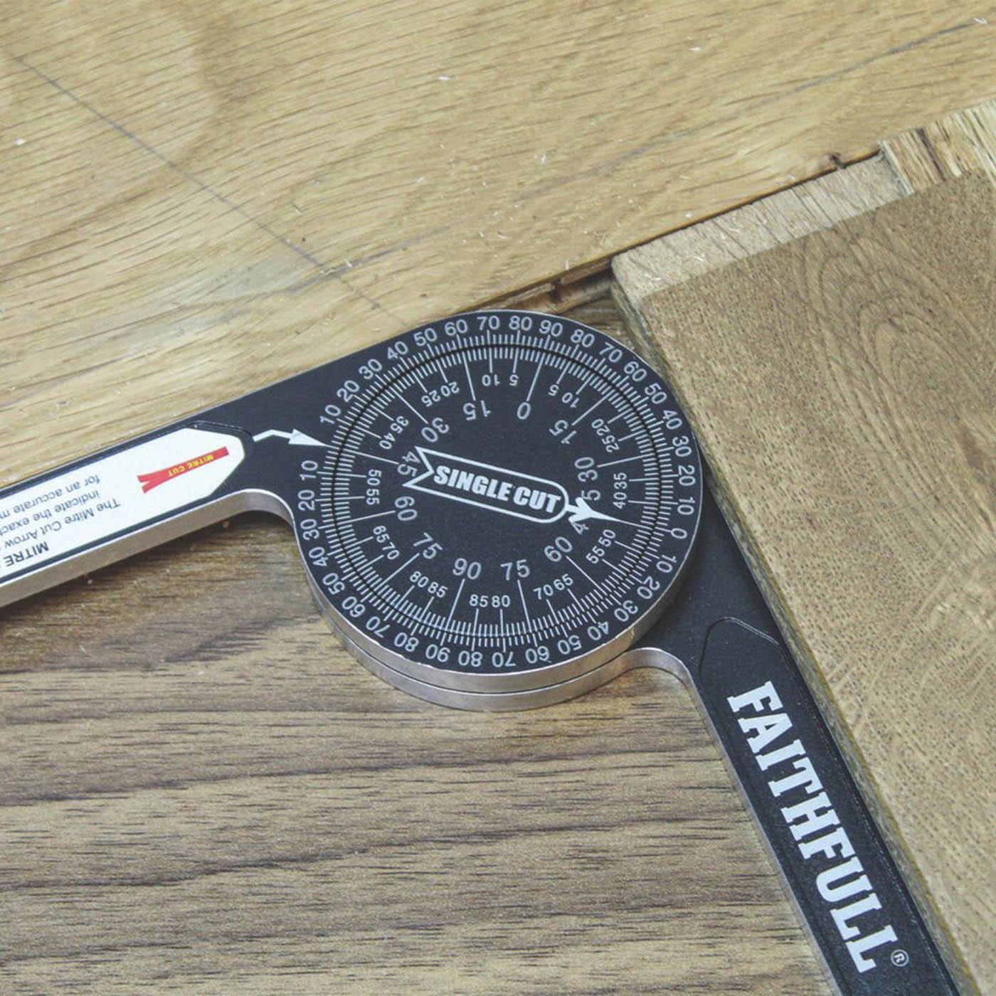 Angle Measurer Mitre Saw Protractor Measuring Tool Accurate Aluminium - Image 2