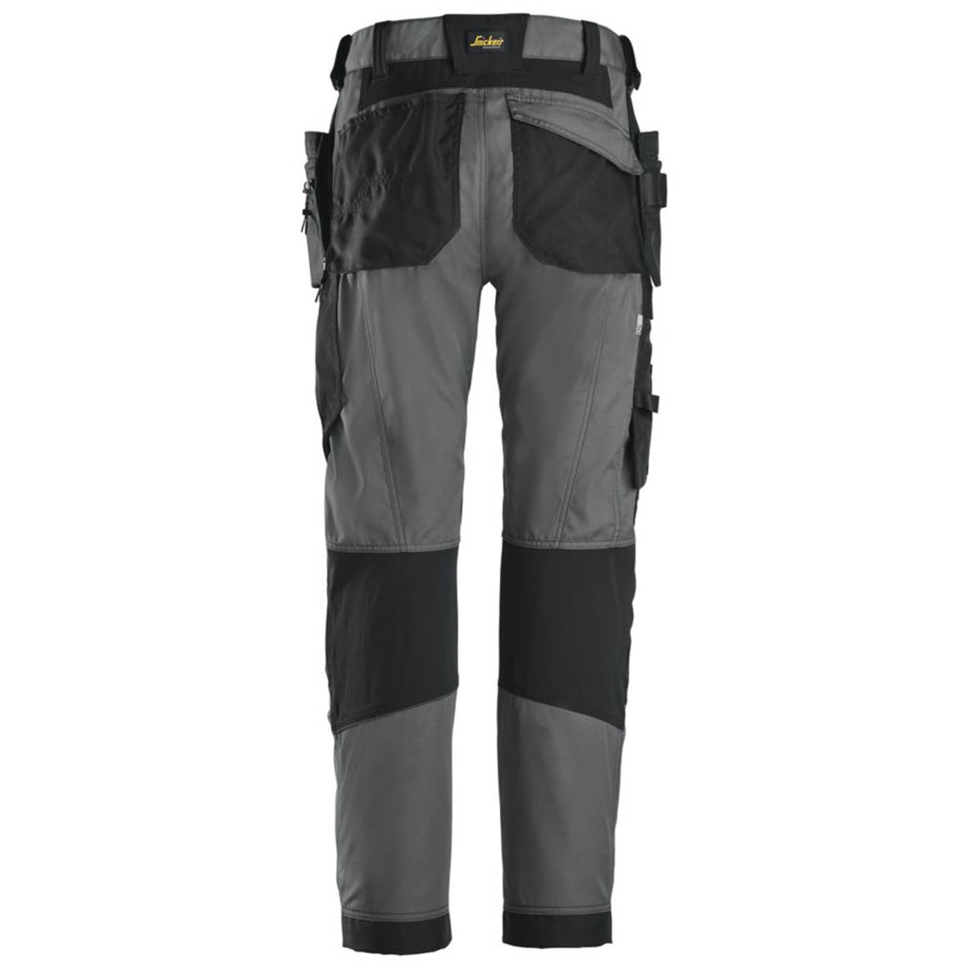 Snickers 6902 Stretch Work Trousers Steel Grey 44" W 32" L - Image 4
