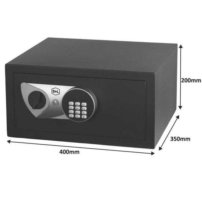 Electronic Combination Safe Durable Steel Wall Frool Or Mounted 22.5Ltr - Image 6