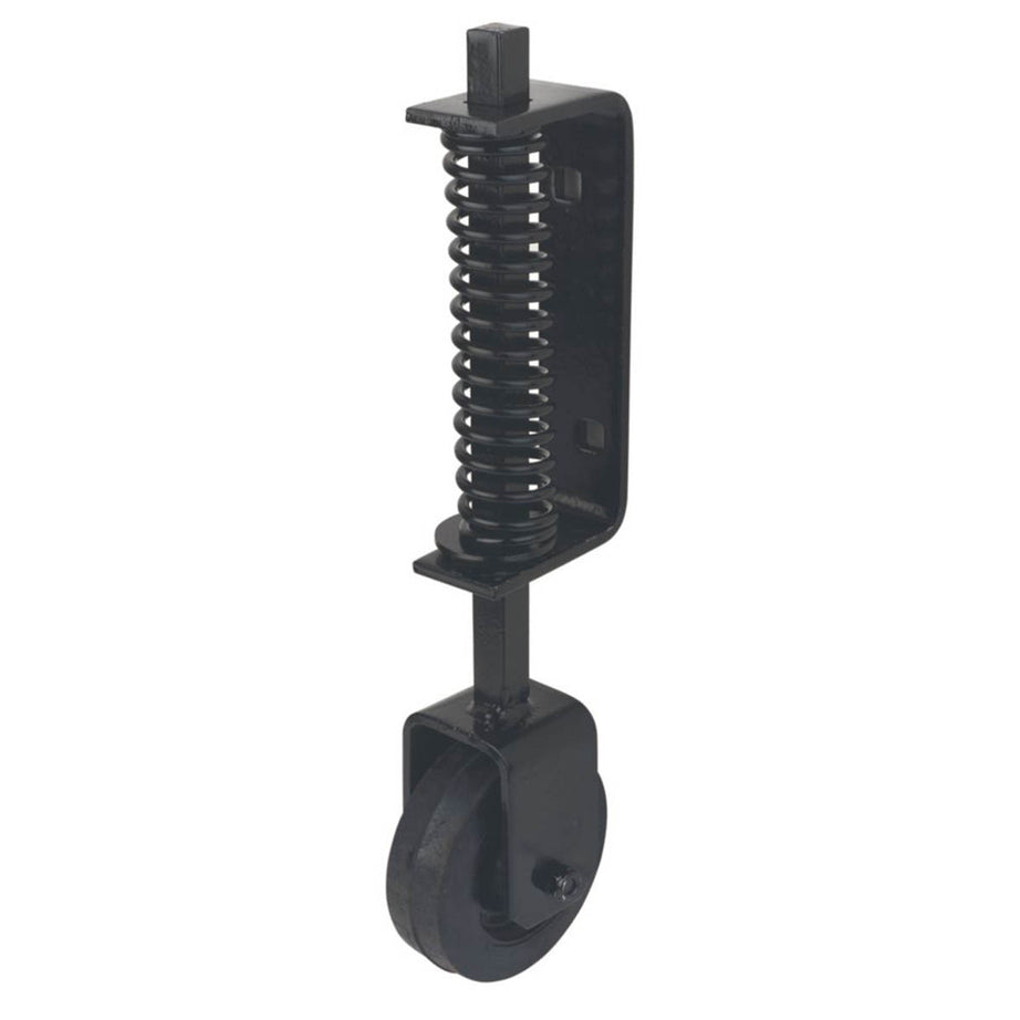 GateMate Heavy Duty Gate Wheel 100mm Black - Image 1