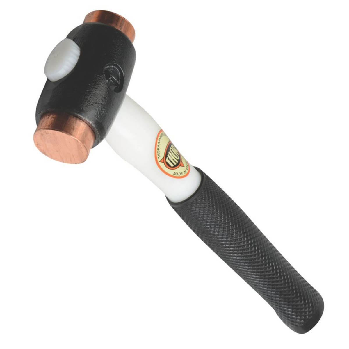 Thor Soft Faced Hammer 312 Copper Iron Head Plastic Handle Size 1 2lb (0.83kg) - Image 1